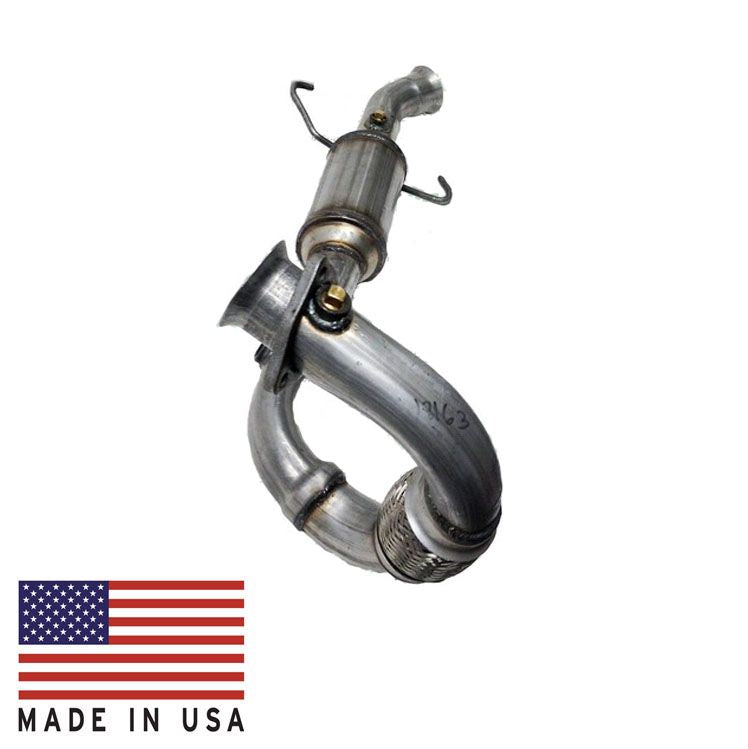 Convertidor catalítico de tubo de motor con brida de 3 pernos para Saab 900 2.0L TURBO 1994-1995
