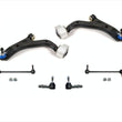 Fits 10-17 Taurus Flex (2) Control Arm With Bushings & Ball Joint Tie Rods 6 Pcs