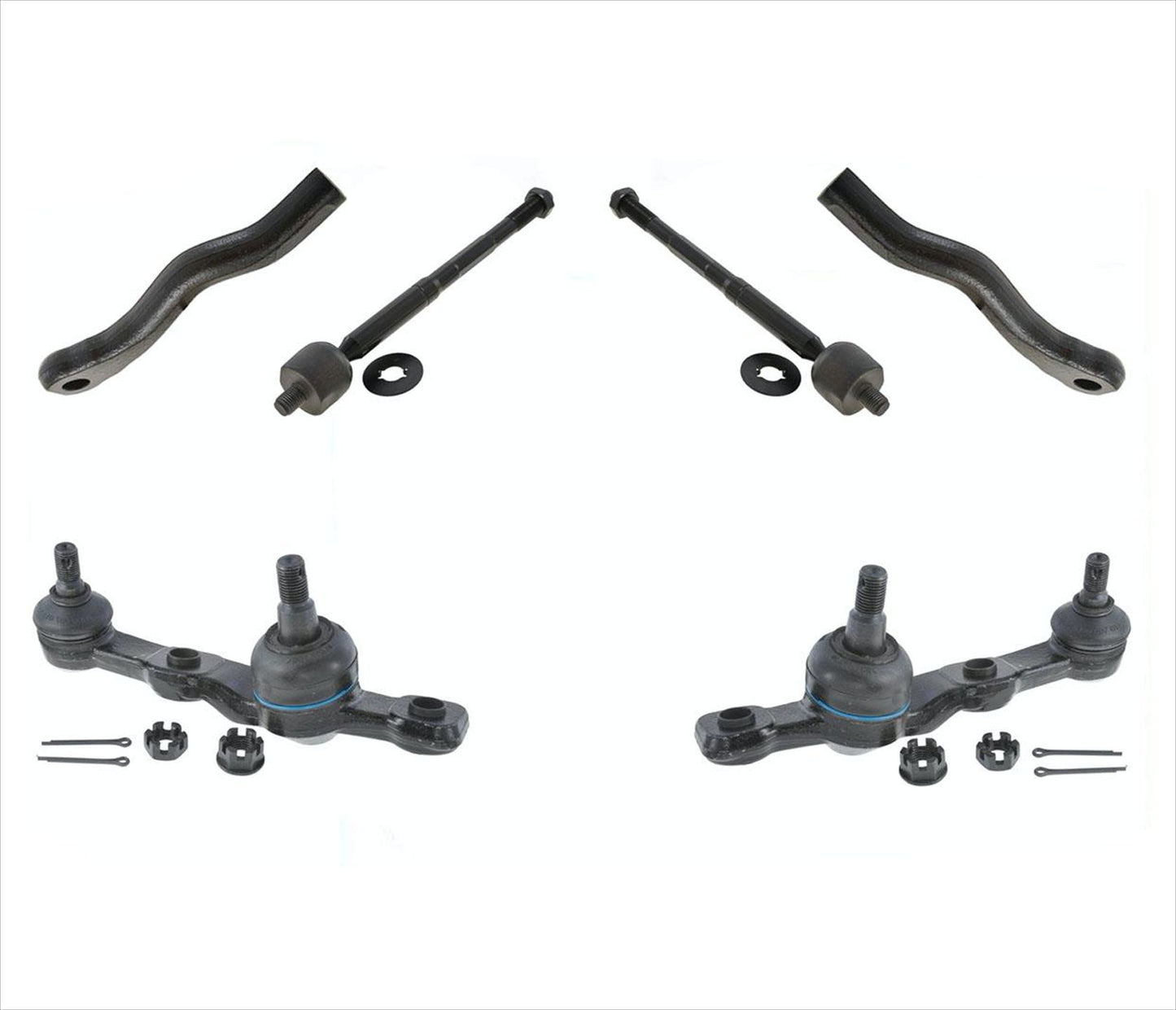Juntas esféricas para varillas de amarre interiores y exteriores, solo para tracción trasera GS350 GS430 IS250