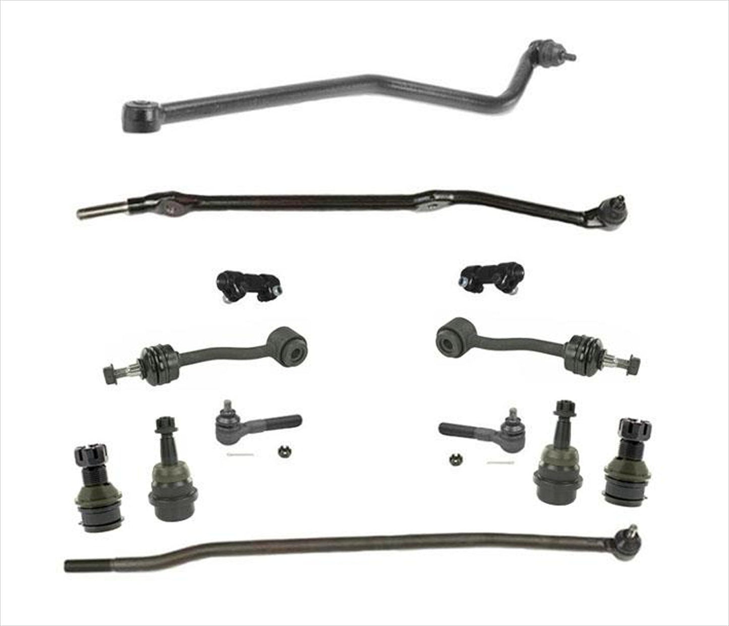 Para 93-98 Grand Cherokee V8 varillas de barra de acoplamiento de arrastre barra de dirección Trac B 13p