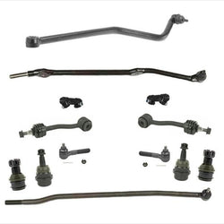 For 93-98 Grand Cherokee V8 Drag Link Tie Rod Rods Track Bar Steering Trac B 13p
