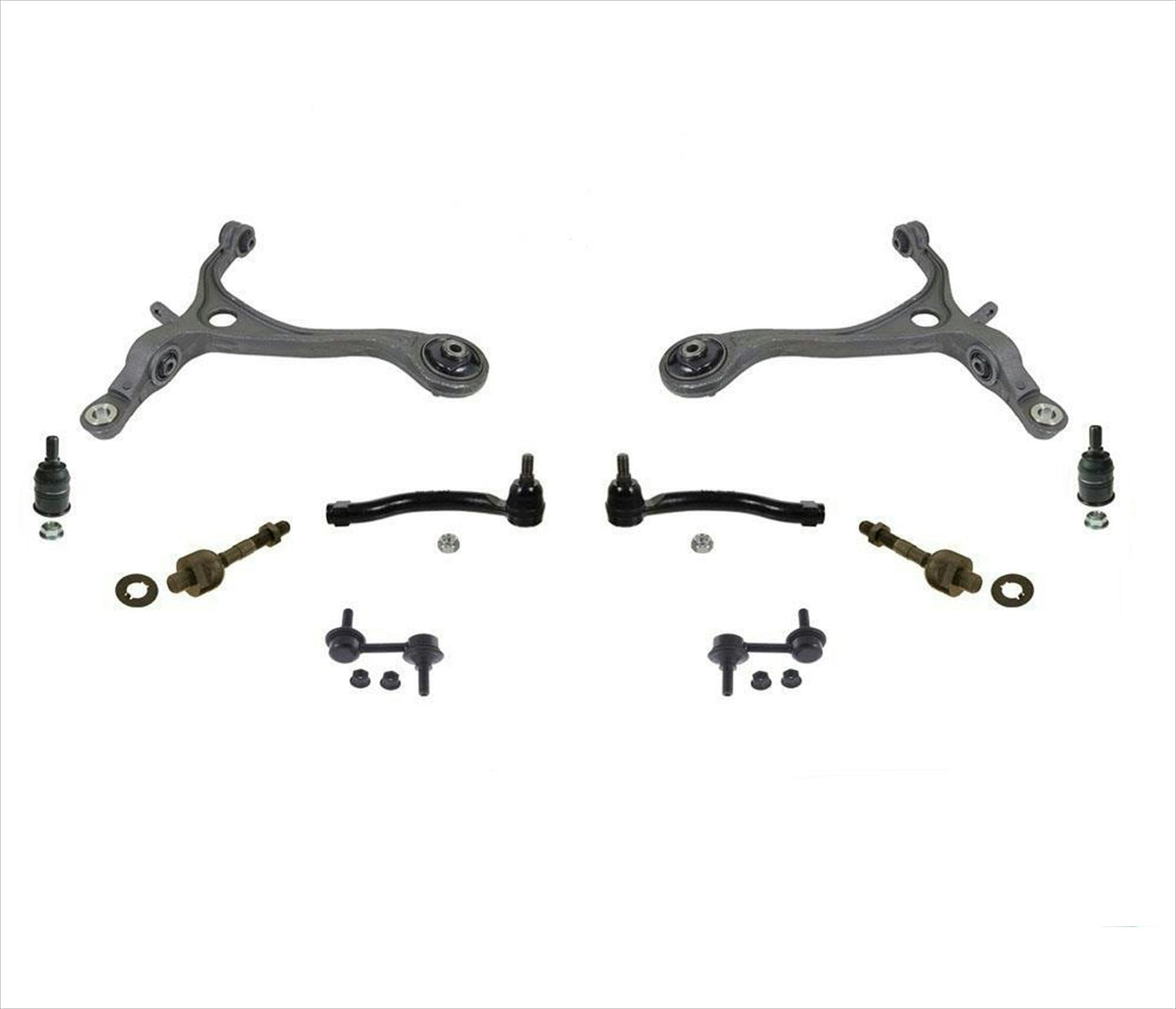 Se adapta a 07-08 Acura TL brazos de control inferiores, varillas de amarre, enlaces, piezas de chasis de suspensión