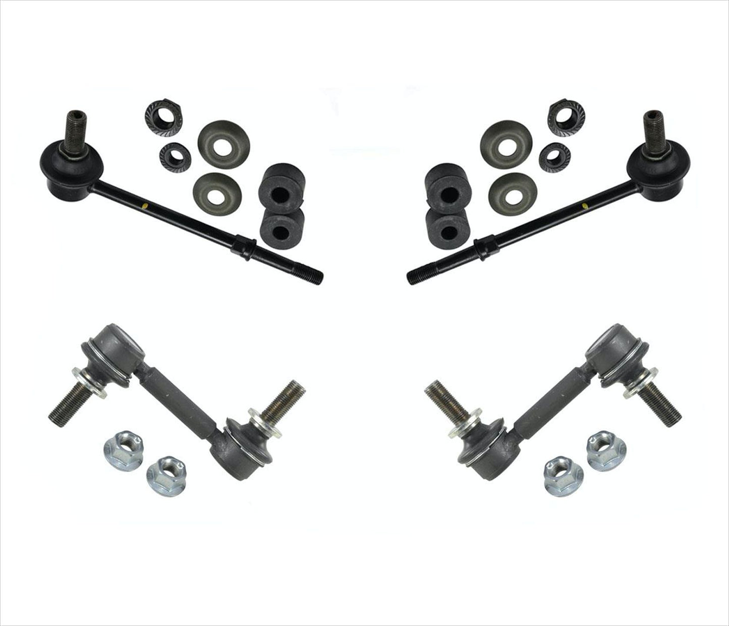 Front & Rear Sway Bar Links For Toyota Tacoma 05-13 Rear Wheel Drive