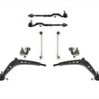 Front Lower Arms BJ Tie Rods & Links 8 Pcs For 01-05 325XI 330XI ALL WHEEL DRIVE