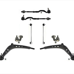 Front Lower Arms BJ Tie Rods & Links 8 Pcs For 01-05 325XI 330XI ALL WHEEL DRIVE
