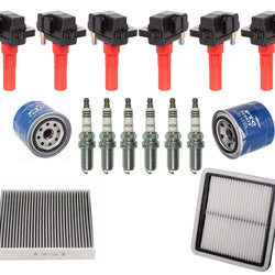 Bobinas de encendido directo Bujías de iridio Kit de 16 piezas para Subaru Outback 3.6L 10-18