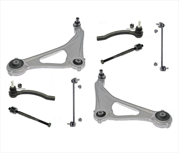 Lower Control Arms W/ BJ Tie Rods & Links For 14-18 Nissan Altima & 16-22 Maxima