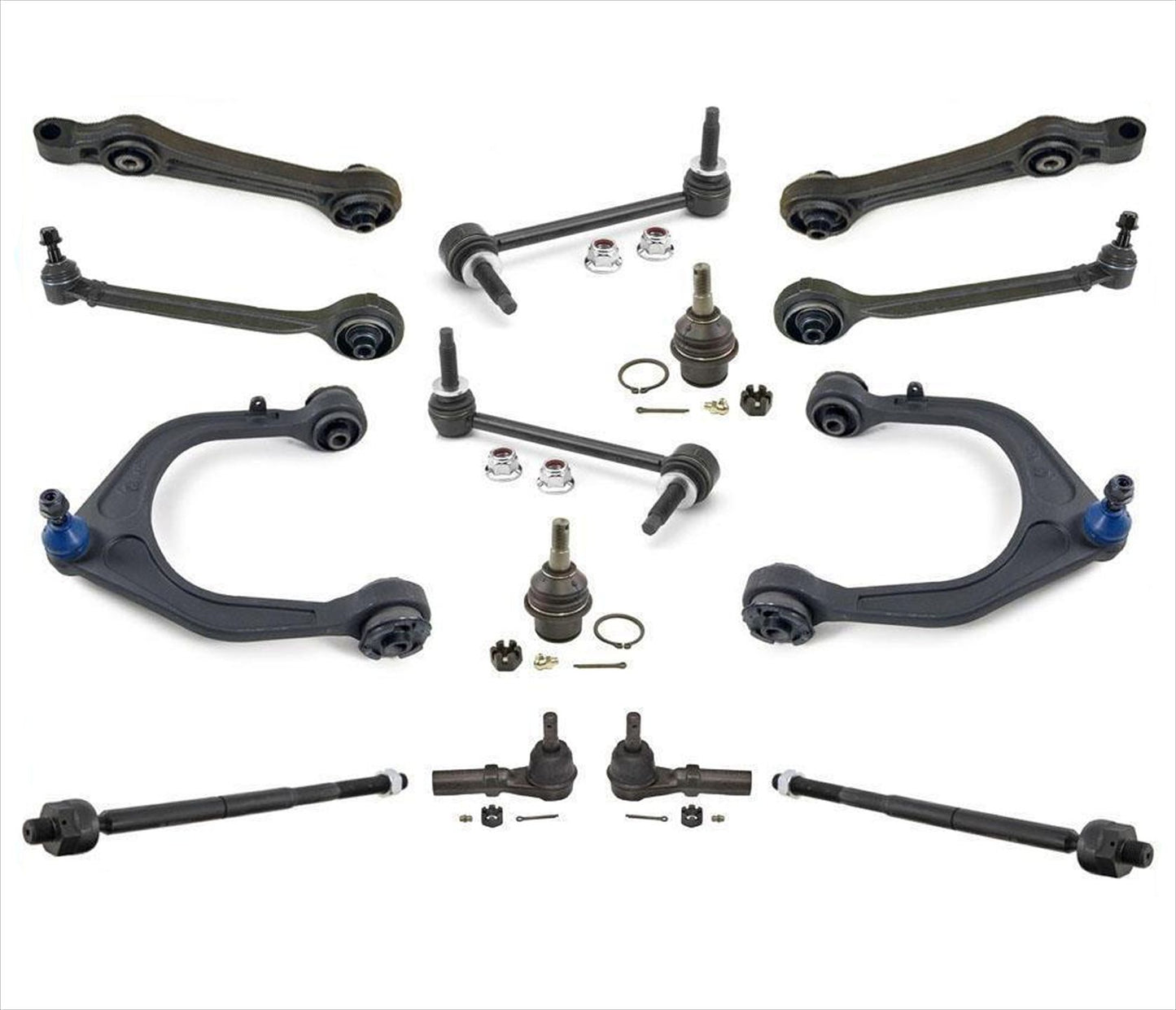 Fits 05-10 Chrysler 300 Rear Wheel Drive 2.7L 3.5L 5.7L Control Arms Upper Lower