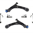 Front Lower Control Arms Ball Joints Tie Rods & Links For Toyota Corolla 14-2019