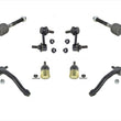 Kit de 8 piezas de rótulas y enlaces de tirantes interiores y exteriores delanteros para Acura TL 09-14