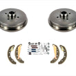 Rear Drums Brake Shoes & Springs Kit 4Pc for Volkswagen Cabrio 95-01 Jetta 89-98