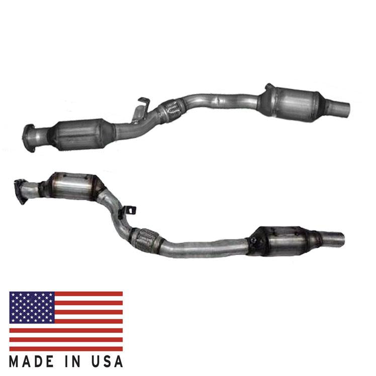 Front Left & Right Catalytic Converters Manual Transmission for Audi S4 04-09