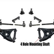 For 81-86 C30 Standard Pick Up Rear Wheel Drive 4 Hole Mounting Control Arms 10p
