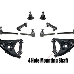 For 81-86 C30 Standard Pick Up Rear Wheel Drive 4 Hole Mounting Control Arms 10p
