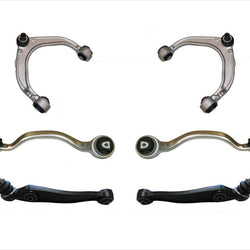 6 Pcs KIt Front Upper & Lower Forward & Rearward Arms For 07-13 X5 08-14 X6
