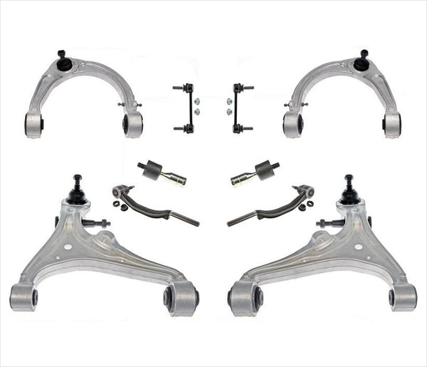 Front Upper & Lower Arms Links Tie Rods for 2004-2009 SRX ALL WHEEL DRIVE ONLY