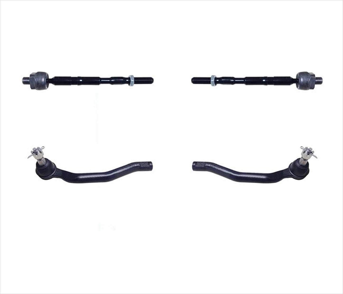 Front Left & Right Inner & Outer Tie Rods For Nisssan Quest 11-17