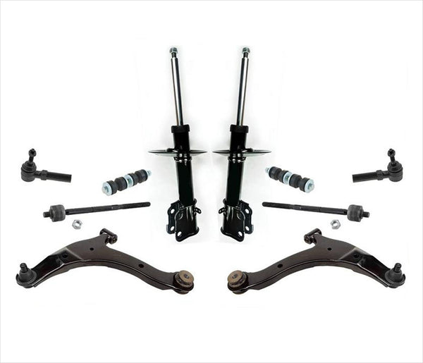 Front Struts Control Arms Tie Rods 10Pc Kit for Chrysler Pt Cruiser 2001-2010