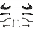 10 Pcs Chassis Kit Control Arms For Ford Fusion 10-12 Mercury Milan 10-11
