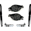 For 02-06 Saturn Vue Rear of SUV Lower Reaward Control Arm Links Shocks 6Pc Kt