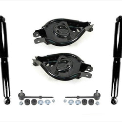 For 02-06 Saturn Vue Rear of SUV Lower Reaward Control Arm Links Shocks 6Pc Kt