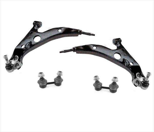 100% New Control Arms Bushings & Sway Bar 4 Door for Toyota Rav4 4Pc Kit 96-00