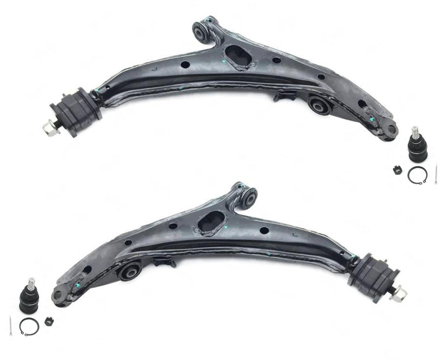 Brazos de control inferiores de acero estampado con rótulas para Honda Civic 96-00