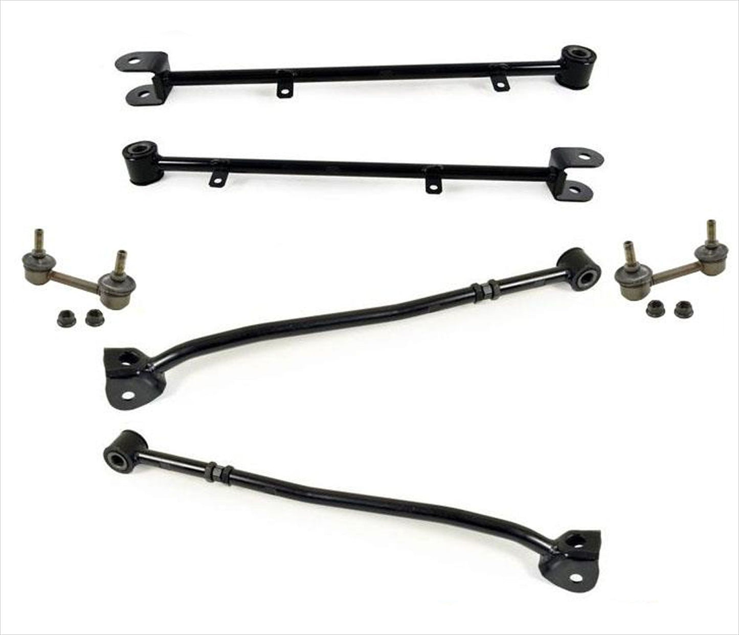 Se adapta a la parte trasera del coche 98-01 Altima inferior trasero brazo de control de enlace posterior Kit de 6 piezas