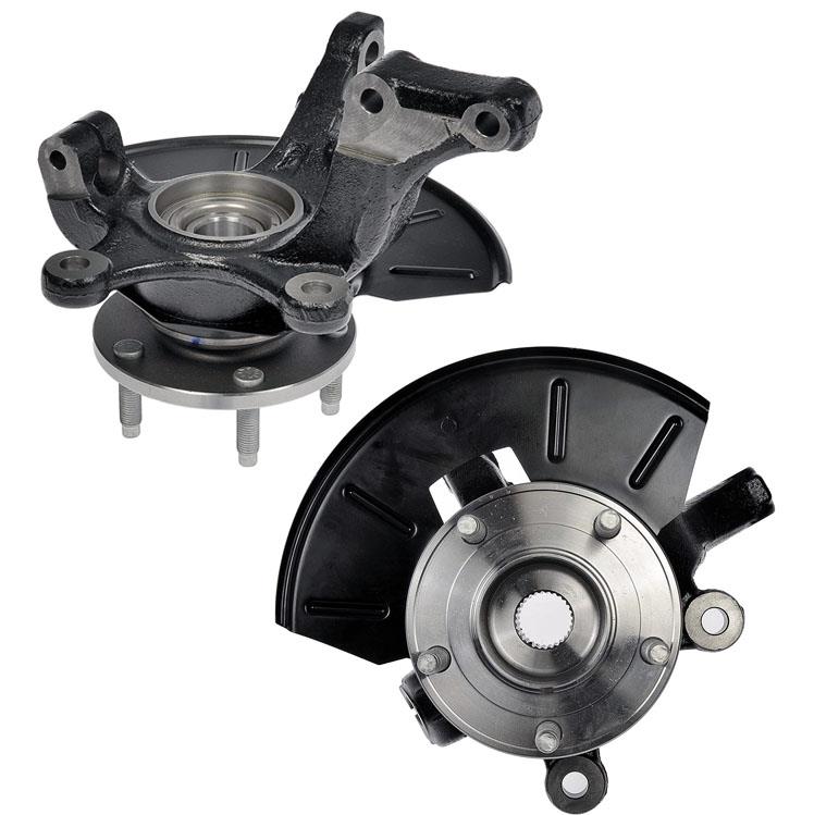 Front Complete Loaded Knuckle and Hub Bearing Assembly's for Ford Escape 05-12