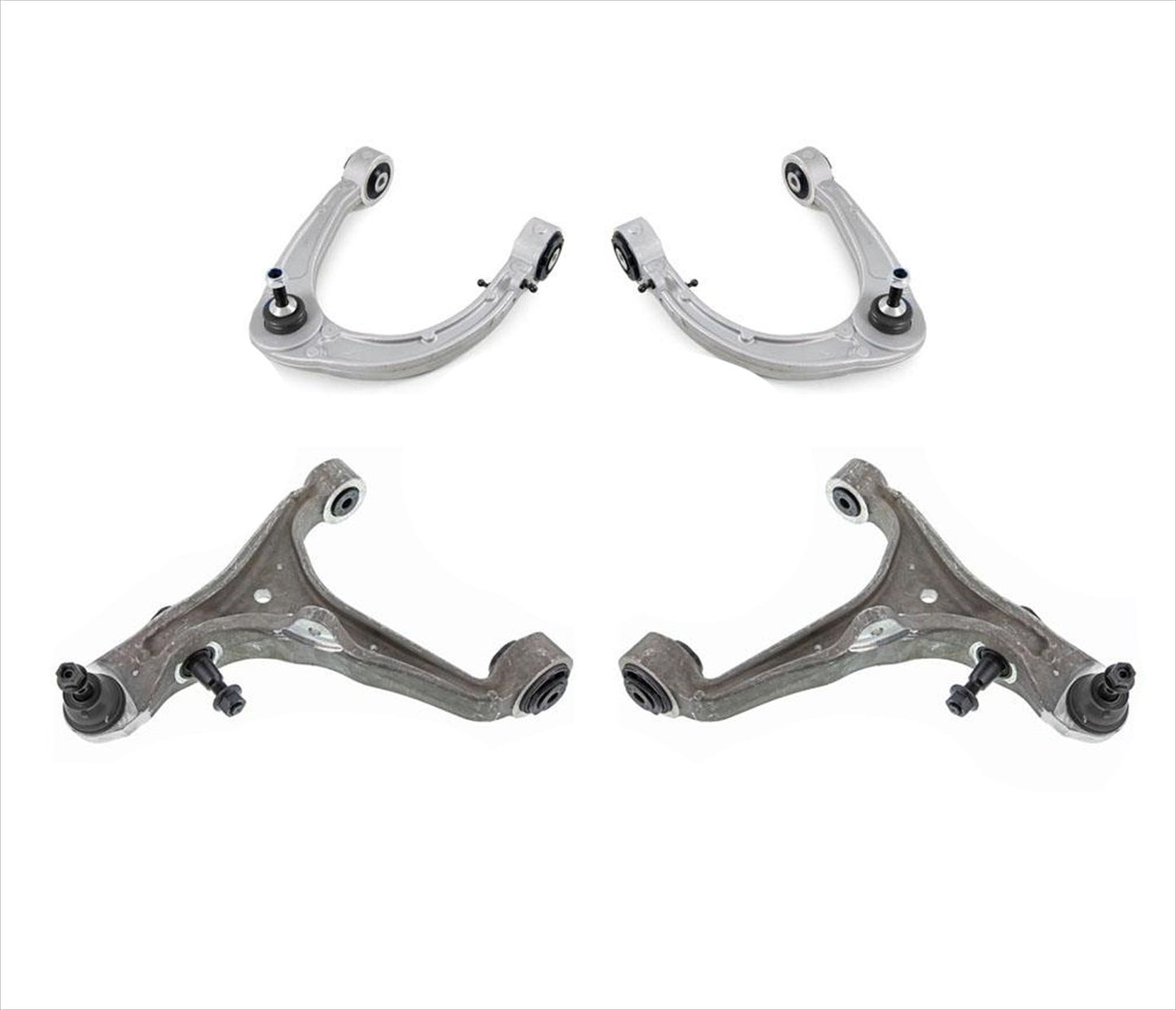 Juego de 4 brazos de control delanteros superiores e inferiores con rótula para Cadillac SRX 2004-2009