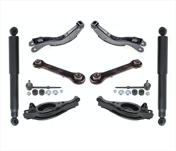 Rear Shocks Upper & Lower Control Arms & Links For Chevrolet Equinox 2007-2014