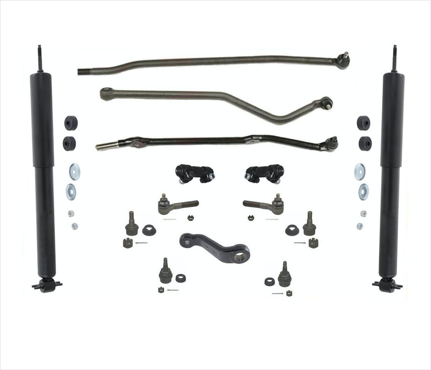 Nuevo Amortiguadores de varillas de amarre de rótula de enlace de arrastre para Jeep Grand Cherokee 5.2L V8 93-98