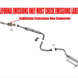 For California Emissions Sentra 09-12 2.0L Muffler Catalytic Converter Exhaust