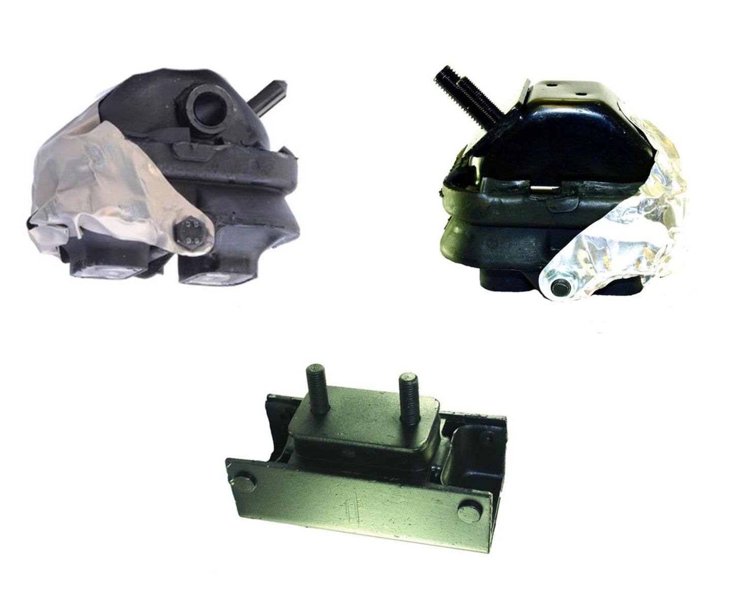Se adapta a Ford F150 2004 5.4L 4 ruedas motrices izquierda y derecha y soportes de transmisión.