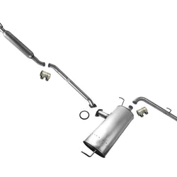 Resonator Pipe Muffler Tail Pipe for Toyota Sienna 2007 2010 Front Wheel Drive