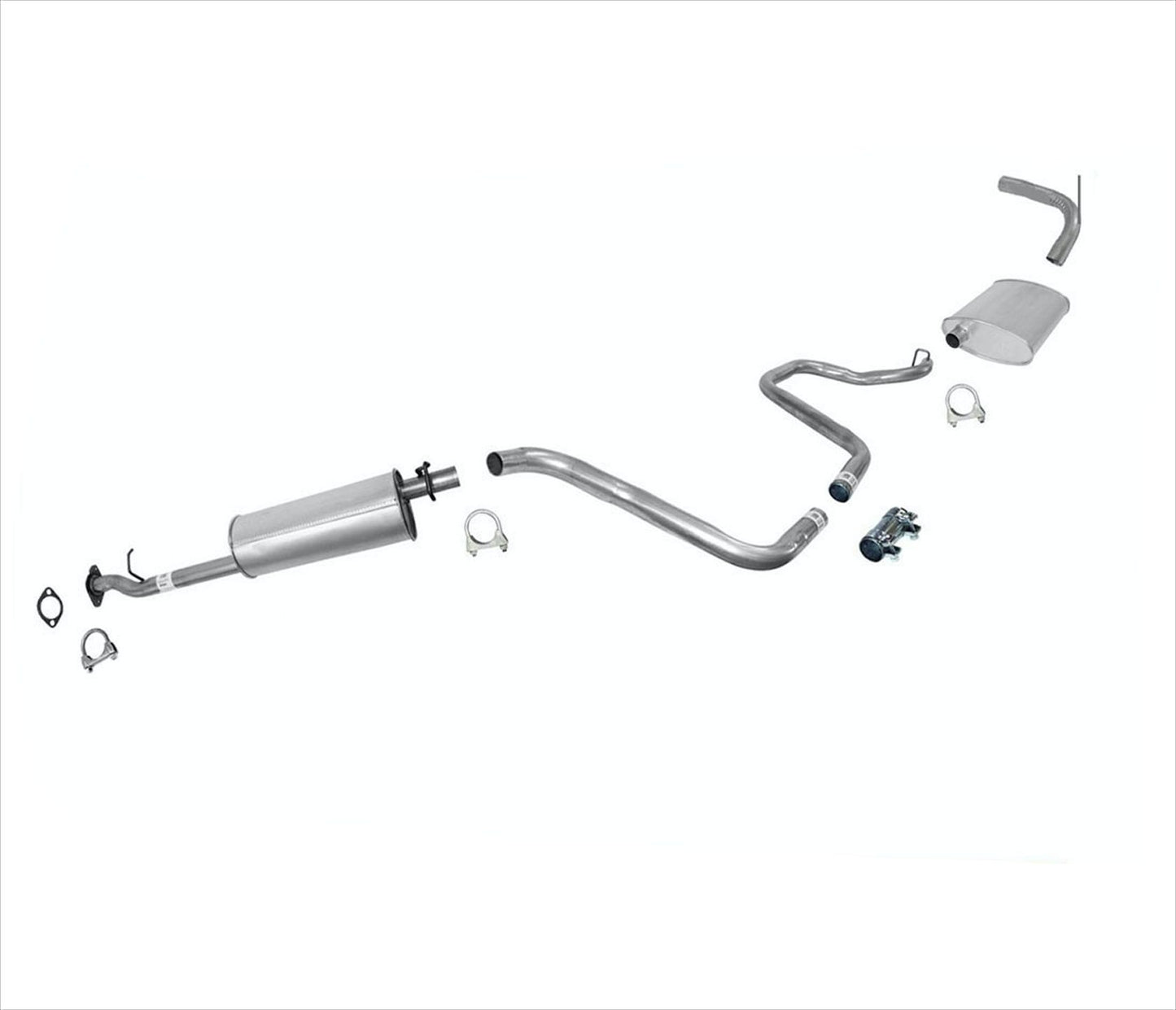 Sistema de escape silenciador para Chevrolet Base Malibu 3.5L 04-06/no se ajusta a MAXX