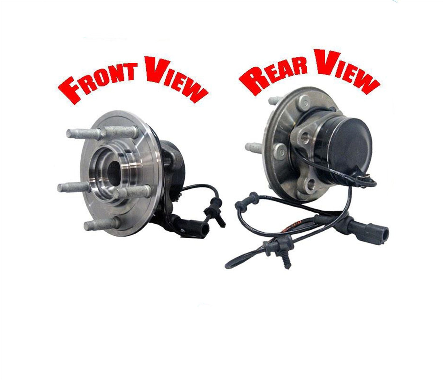 One (1) Front Wheel Bearing Hub Assembly for 04-09 Jaguar XJR XJ8 Vanden Plas