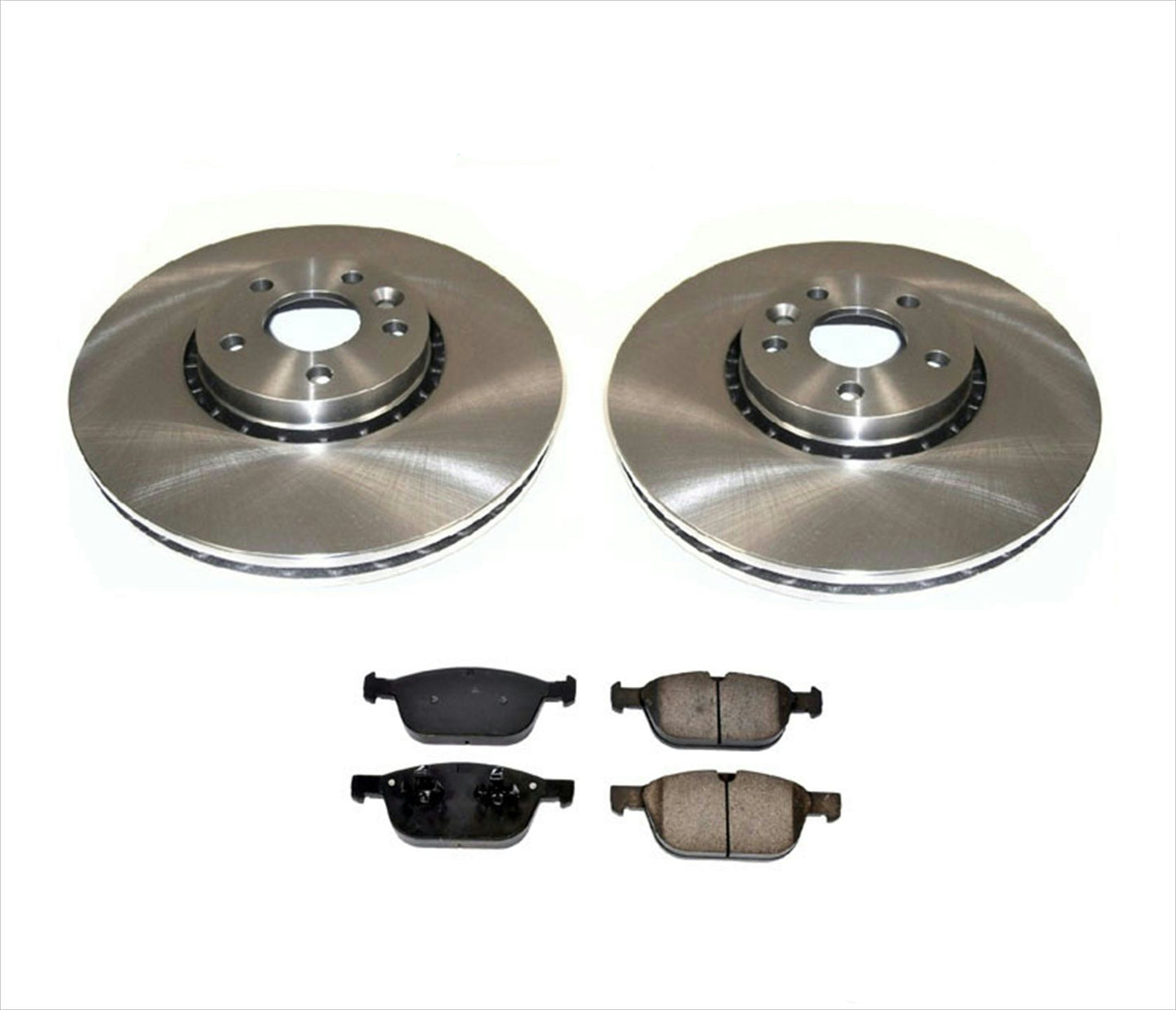 Front Brake Disc Rotors & Ceramic Front Pads For Volvo XC60 2010-2015