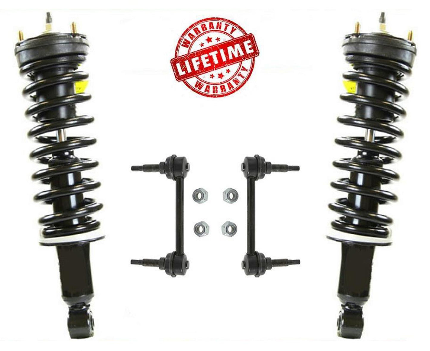 Puntales de resorte Ft para GMC Colorado 04-12 con suspensión de resorte helicoidal rueda trasera Drv