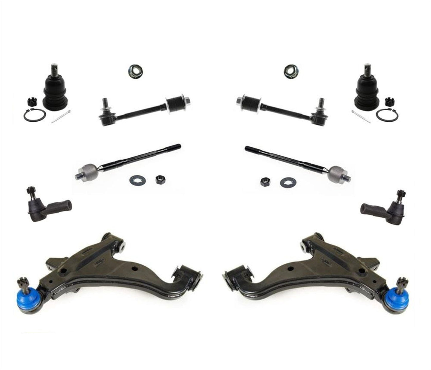 Low Control Arm Ball Joint Tie Rods Sway For 05-15 Tacoma 5 Lug Rear Wheel Drive