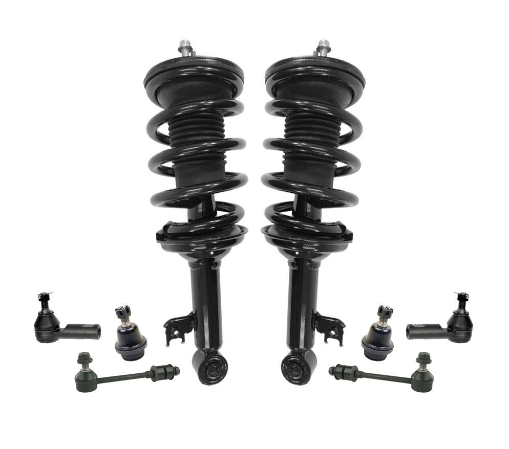 Puntales delanteros, rótulas, tracción trasera, 5 lengüetas, 05-15, para Toyota Tacoma, base de 8 piezas