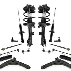 Suspension Chassis Kit 07-13 for Mitsubishi Outlander LS With 2nd Row Seat 14Pc