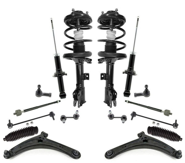 Suspension Chassis Kit 07-13 for Mitsubishi Outlander LS With 2nd Row Seat 14Pc