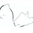 Conjunto de manguera de retorno y presión de dirección asistida para Buick Lucerne 4.6L 2006-11