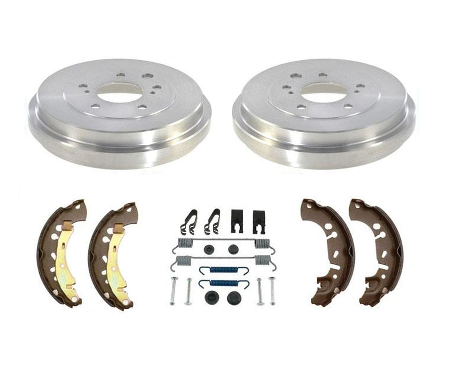 Zapatas de freno de tambor trasero y kit de resorte para Nissan Sentra 13-19