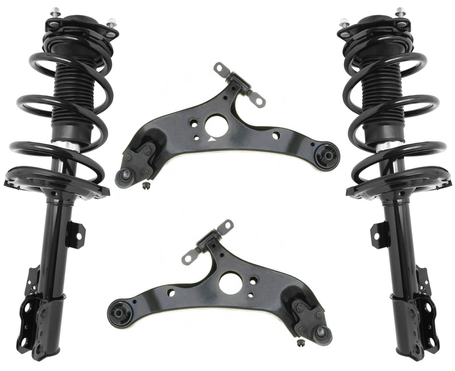 Front Complete Struts Control Arms For Toyota Sienna Front Wheel Drive 2011-200