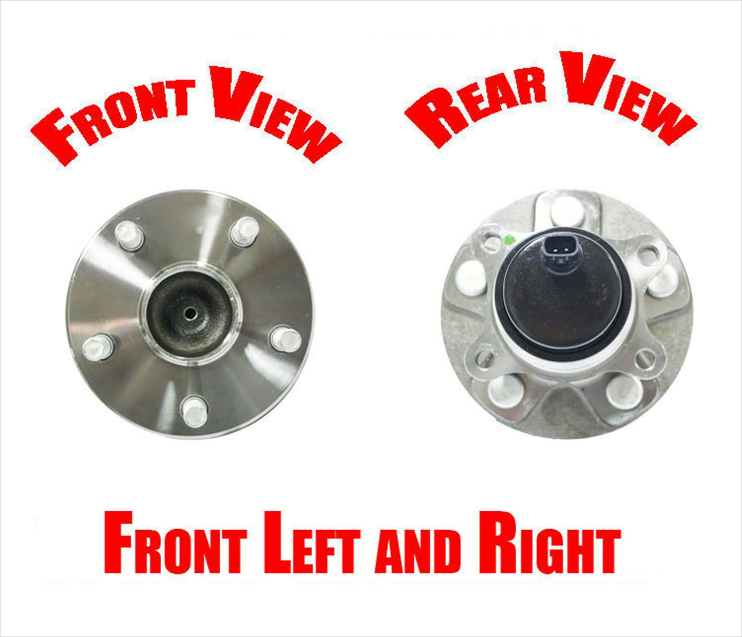 Front Wheel Bearing and Hub Assembly for 2007 2017 Lexus LS460 Rear Wheel Drive