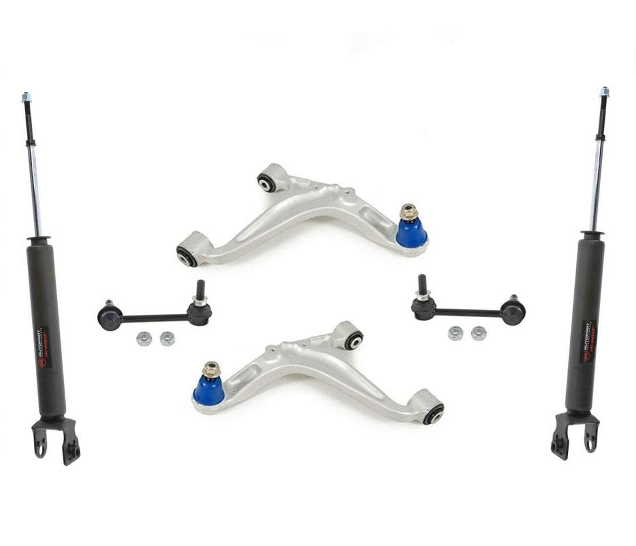 Bujes de brazo de control superior trasero, juntas esféricas, amortiguadores Rr para Nissan 350Z 03-05