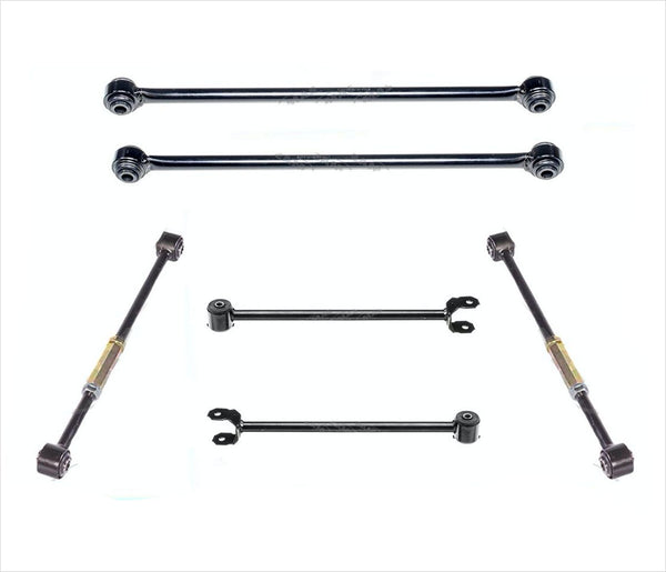 Rear of Car Rear Lower Rearward Forward Trailing Arm For 97-01 Lexus ES300 6pc