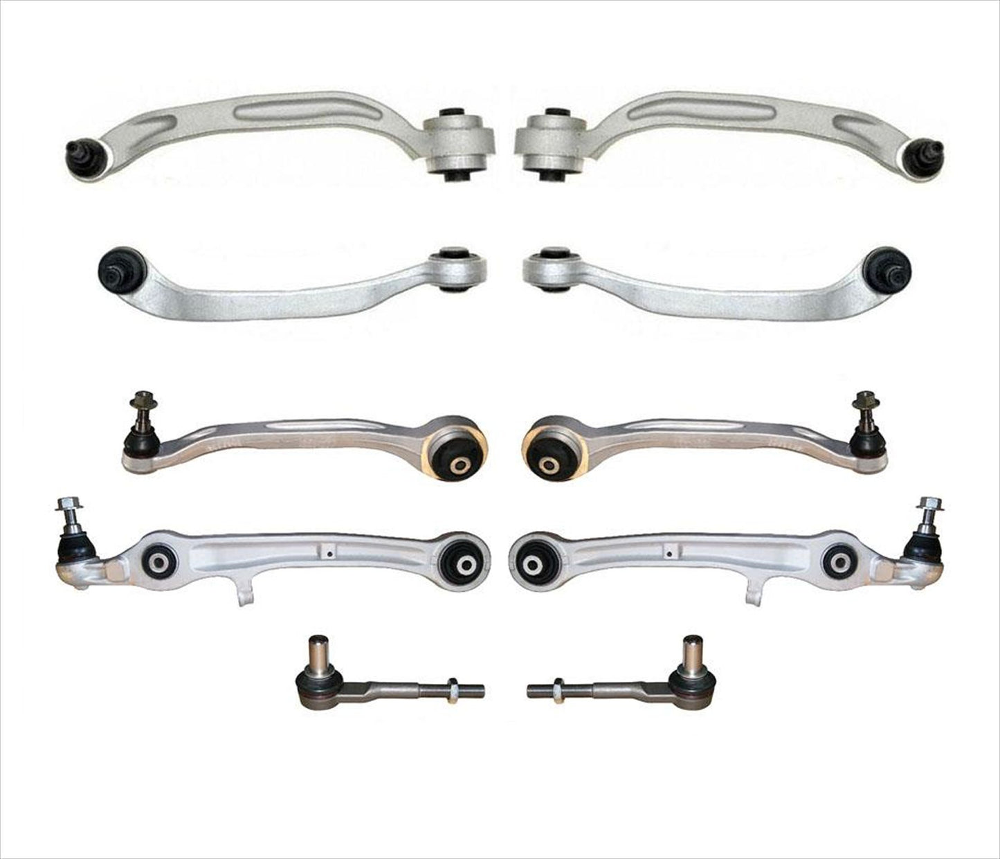 Kit de rótula de brazo de control inferior, suspensión de 10 piezas para Audi A6 05-11 07-11 S6 NUEVO